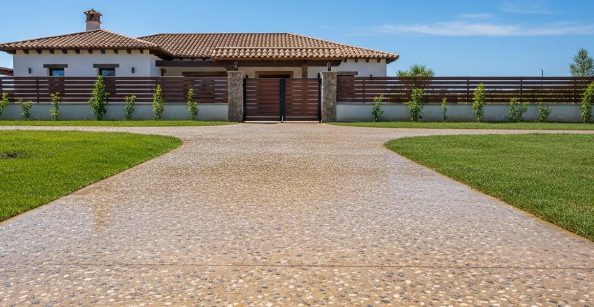 Hormigón desactivado árido